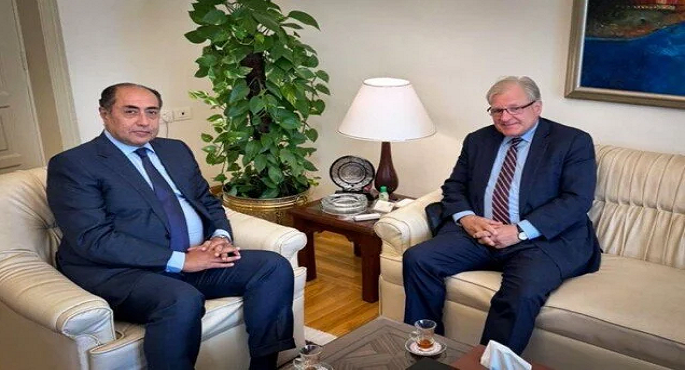 المبعوث الأمريكي إلى ليبيا يزور الجامعة العربية