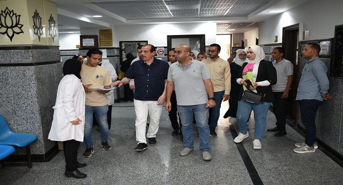 بالصور..نائب وزير الصحة يتفقد مركز طب الأسرة في محافظة دمياط