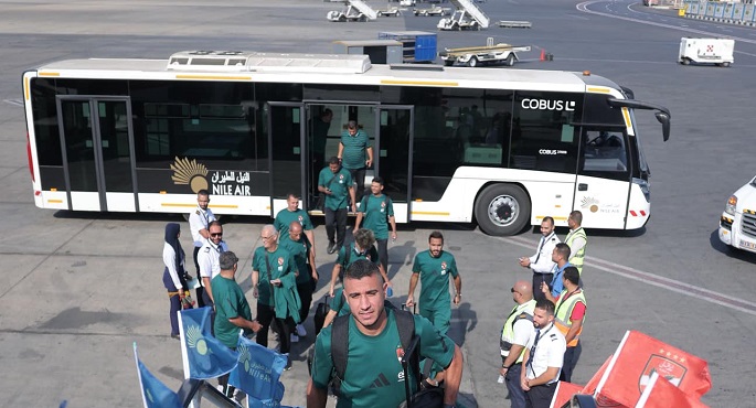 بعثة الأهلي تغادر إلى السعودية لخوض مباراة السوبر الأفريقي أمام الزمالك