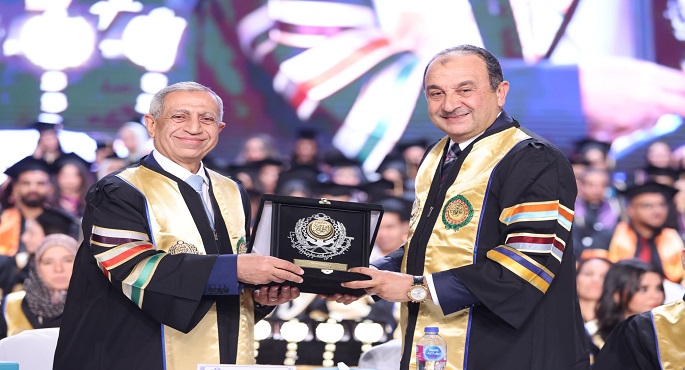بالصور.. وزير قطاع الأعمال يشهد حفل تخرج طلاب الأكاديمية العربية للعلوم والتكنولوجيا والنقل البحري