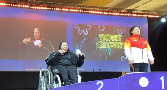 فاطمة محروس تحصد فضية رفع الأثقال في بارالمبياد باريس 2024