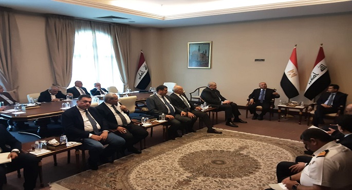 بالصور .. كامل الوزير : الحكومة المصرية حريصة على المساهمة في نهضة العراق بشتى المجالات
