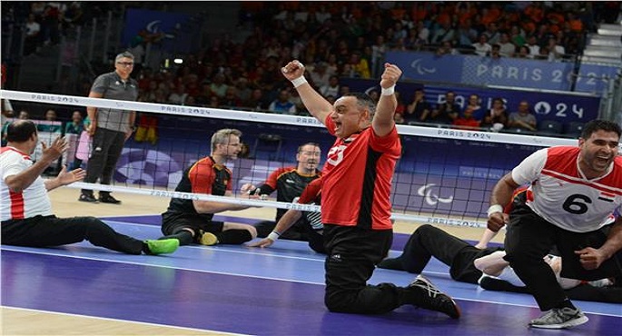 منتخب مصر للكرة الطائرة جلوس يتوج ببرونزية دورة الألعاب الباراليمبية