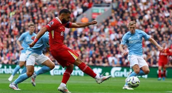 ليفربول يتلقى أولى خسائره بالدوري الإنجليزي أمام نوتنجهام فورست