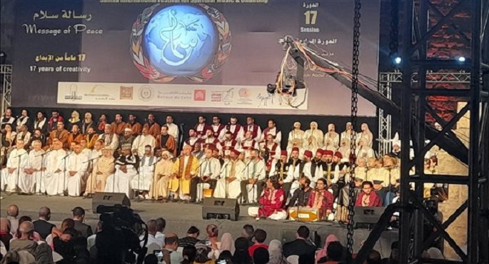 ختام مبهر بحضور جماهيري كبير لمهرجان سماع الدولي وملتقى الأديان بالسور الشمالي
