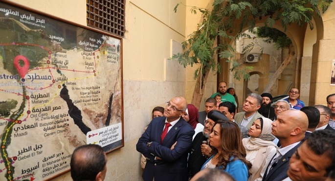 وزيرة التنمية المحلية تؤكد اهتمام الدولة بمشروع مسار العائلة المقدسة