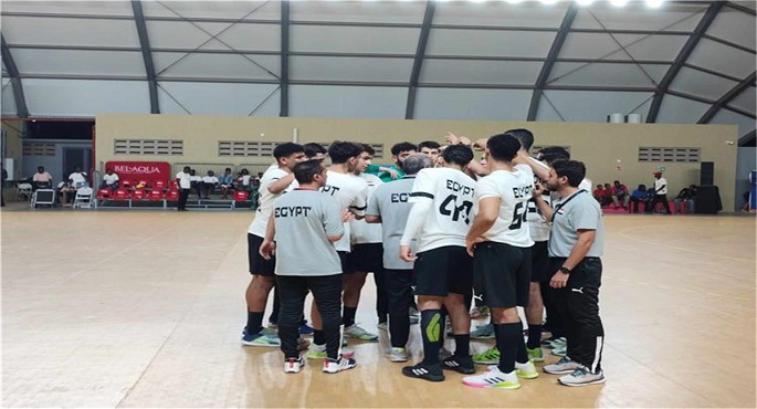 منتخب شباب اليد يخوض تدريبه الأخير قبل السفر إلى تونس للمشاركة في أفريقيا