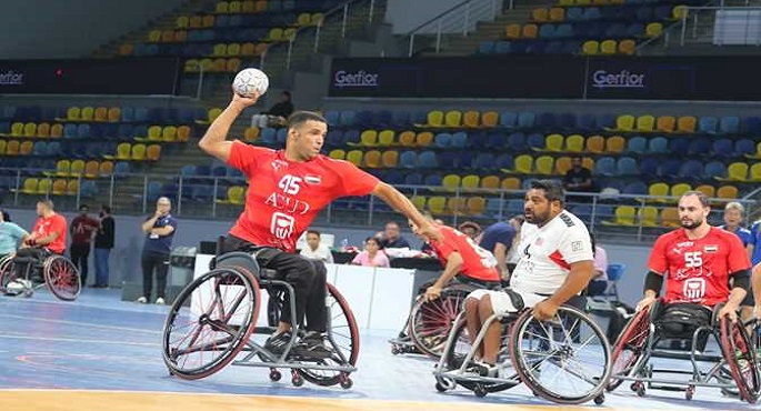 منتخب مصر يتوج بلقب بطولة العالم للكراسي المتحركة لليد بعد الفوز على أمريكا