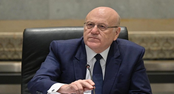 ميقاتي يبحث مع منسق الأمم المتحدة في لبنان إعادة الإعمار