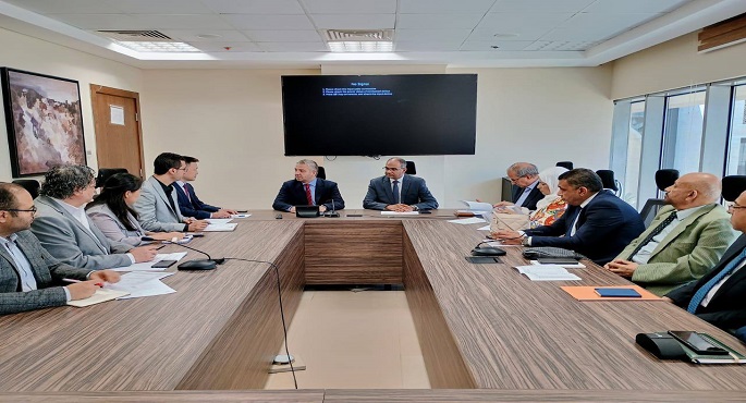 بالصور.. نائبًا وزير الاسكان و”رئيس اقتصادية قناة السويس” يبحثان فرص التعاون في تصنيع مكونات مشروعات مياه الشرب