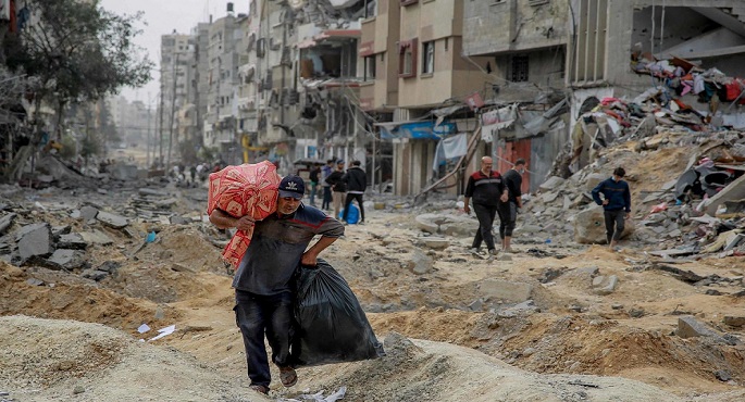 الخارجية الفلسطينية: تفريغ شمال القطاع تكريس لإحتلاله وتهجير سكانه