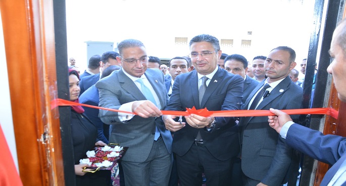 بالصور..وزير التموين ومحافظ الفيوم يفتتحان مركز الخدمة المطور بمديرية تموين الفيوم