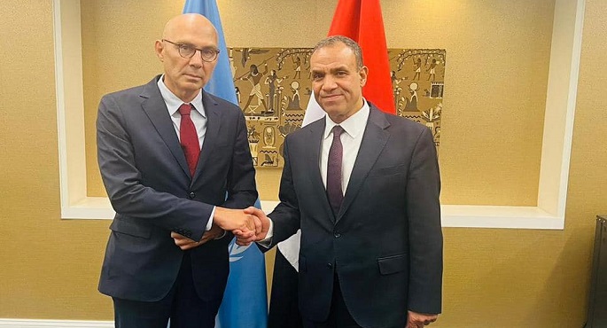 بالصور.. وزير الخارجية: مصر تواصل جهودها للنهوض بأوضاع حقوق الإنسان بمفهومها الشامل