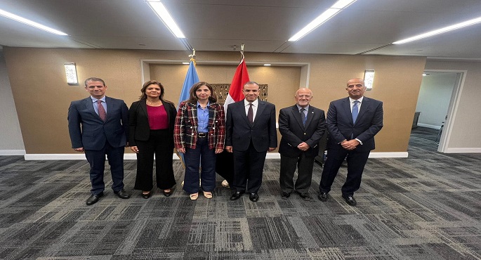 بالصور.. وزير الخارجية يلتقي مع السكرتيرة التنفيذية للجنة الأمم المتحدة الاقتصادية والاجتماعية لغرب آسيا “إسكوا”