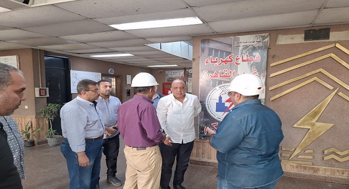 بالصور.. وزير الكهرباء يتابع خطة مواجهة الأعطال بمحطة سقيل