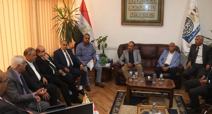 بالصور.. وزير قطاع الأعمال العام يلتقي محافظ القليوبية في مستهل زيارته لشركة النصر للكيماويات الدوائية