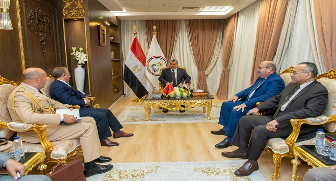وزير الإنتاج الحربي يستقبل سفير المغرب لبحث تعزيز سبل التعاون المشترك
