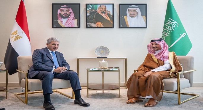 بالصور.. وزير السياحة يبحث مع نظيره السعودي لبحث سبل التعاون المشترك