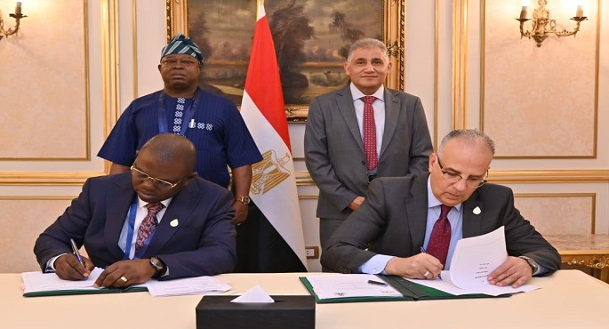 بالصور.. مصر ونيجيريا توقعان مذكرة تفاهم للتعاون في مجال إدارة الموارد المائية