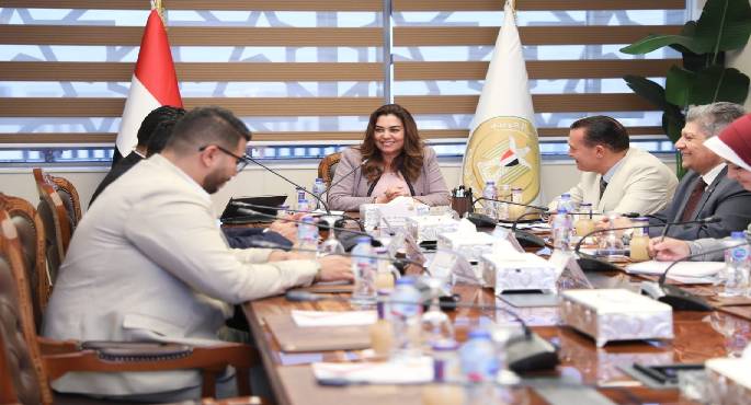 وزيرة التنمية المحلية تبحث مع وفد جمعية “رسالة” مجالات التعاون المشتركة بين الجانبين بالمحافظات