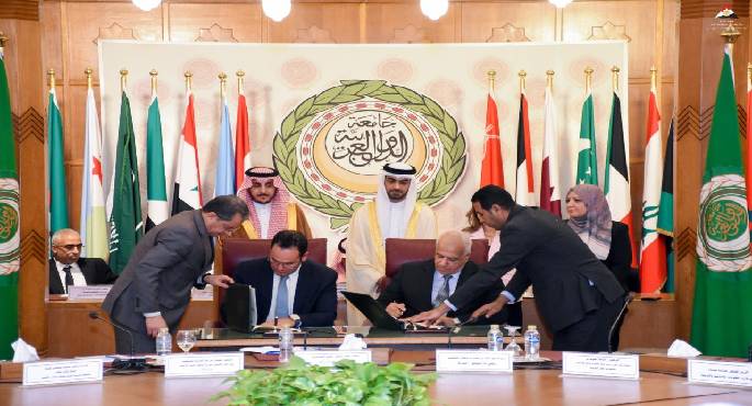 معلومات الوزراء يوقع مذكرة تفاهم مع جامعة الدول العربية بمجالات التحول الرقمى