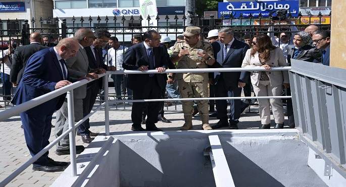 بالصور.. رئيس الوزراء يتابع مشروع الإستراتيجية المتكاملة لإدارة مياه الأمطار بالإسكندرية