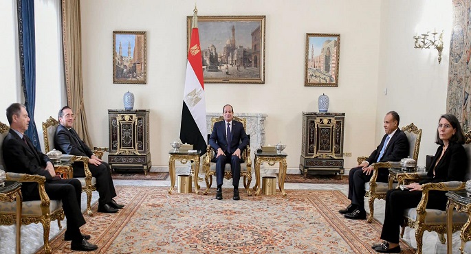 بالصور.. الرئيس السيسي يثمن المواقف الإسبانية الإيجابية من قضايا المنطقة وفي مقدمتها القضية الفلسطينية