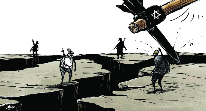 اسرائيل تفصل بين جبهات الدعم والمساندة للفلسطينيين
