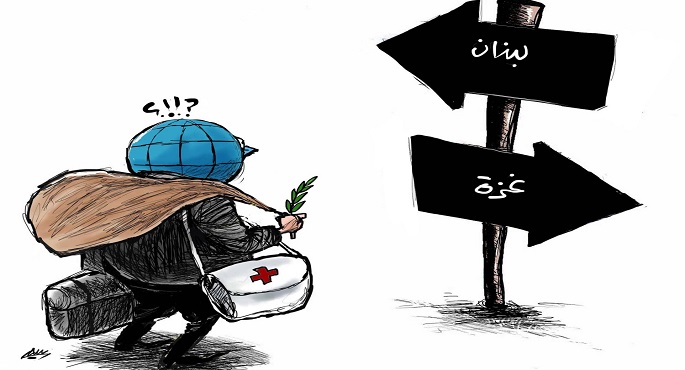 اشتعال جبهتي القتال في كل من غزة ولبنان