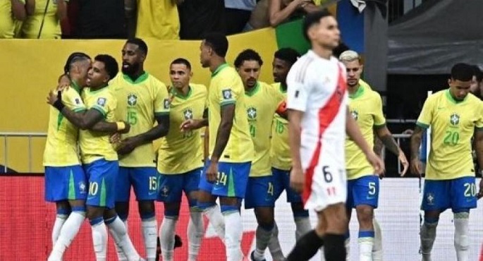 البرازيل تسحق بيرو بـ الأربعة فى تصفيات كأس العالم 2026