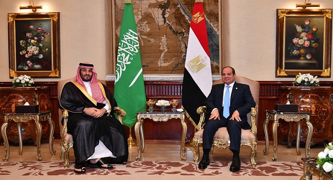 بالصور.. بيان مشترك بين مصر والسعودية في ختام زيارة ولي العهد السعودي محمد بن سلمان