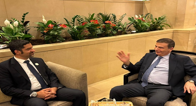 بالصور.. وزير الزراعة يلتقي ونظيريه بسوريا والبحرين ويبحث التعاون مع مدير “اكساد” ورئيس اتحاد الدواجن بعمان