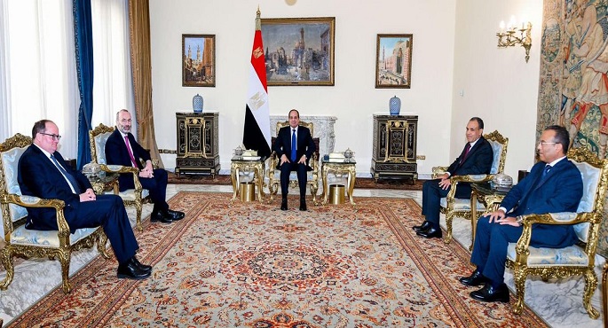 الرئيس السيسي يؤكد ضرورة تضافر الجهود للدفع بقوة في اتجاه التهدئة ووقف إطلاق النار بغزة ولبنان