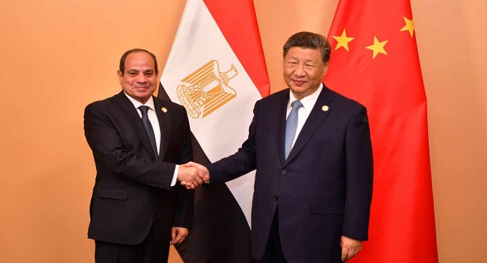 بالصور.. الرئيس السيسي يعرب عن تقديره لمشاركة الصين في العديد من المشروعات الاقتصادية الكبرى في مصر
