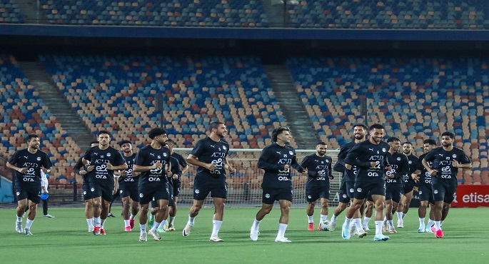 منتخب مصر يواصل تدريباته استعدادًا لمواجهة موريتانيا الجمعة