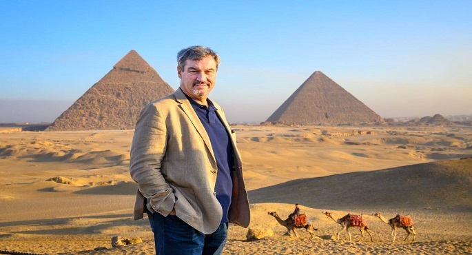 منطقة أهرامات الجيزة تستقبل رئيس وزراء ولاية بافاريا