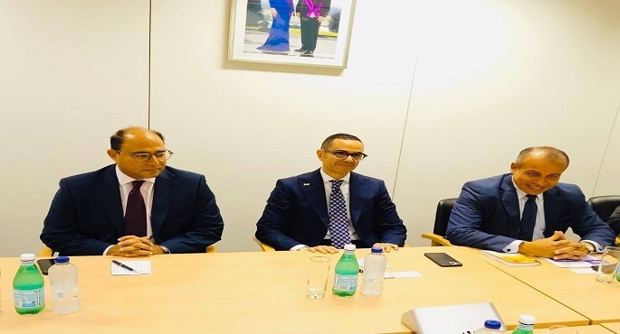 بالصور.. وزير الاستثمار يبحث مع رئيس وكالة التجارة الخارجية البلجيكية سبل تعزيز العلاقات التجارية بين البلدين