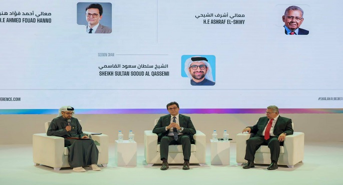 بالصور.. وزير الثقافة يشهد انطلاق فعاليات مؤتمر الشارقة الدولي للذكاء الاصطناعي واللغويات