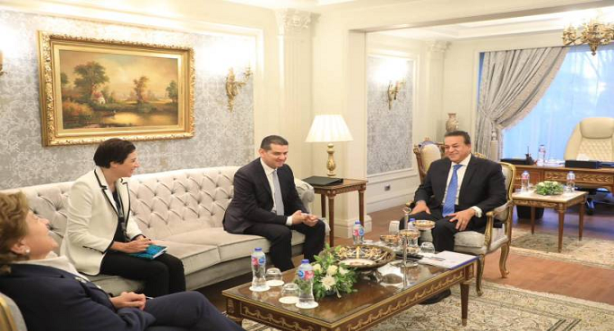 بالصور .. تعاون مصري قبرصي لتعزيز الشراكات الصحية وتبادل الخبرات