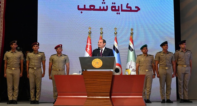 بالفيديو .. السيسي خلال الندوة التثقيفية : القوات المسلحة هي الدرع الحصينة التى تحمي مقدرات الوطن بدعم الشعب ووحدته