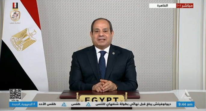 بالفيديو.. الرئيس السيسي : مصر تضع المياه على رأس أولوياتها.. و”النيل” قضية ترتبط بحياة الشعب المصري