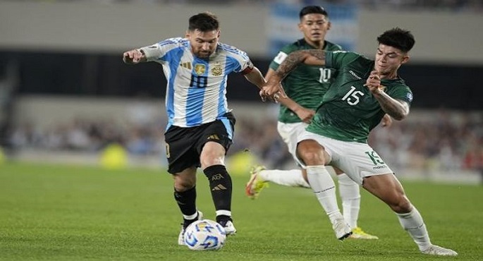 الأرجنتين تسحق بوليفيا بـ نصف دستة أهداف بينها هاتريك لميسي في تصفيات مونديال 2026