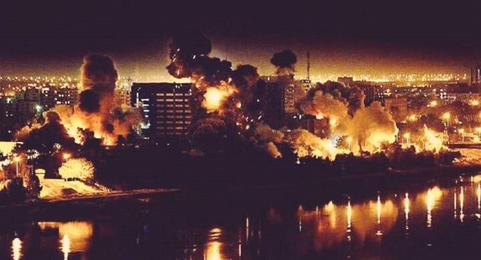 العراق: قصف نفق بداخله عناصر من داعش بطائرات إف -16 غرب نينوى