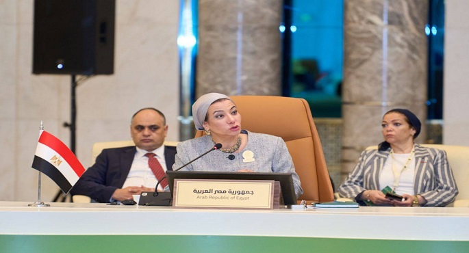 بالصور.. وزيرة البيئة تشارك فى الاجتماع الوزاري الأول لمبادرة الشرق الأوسط الأخضر