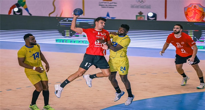 الأهلي يفوز على سي إف جي الكونغولي 38-19 ببطولة إفريقيا لليد