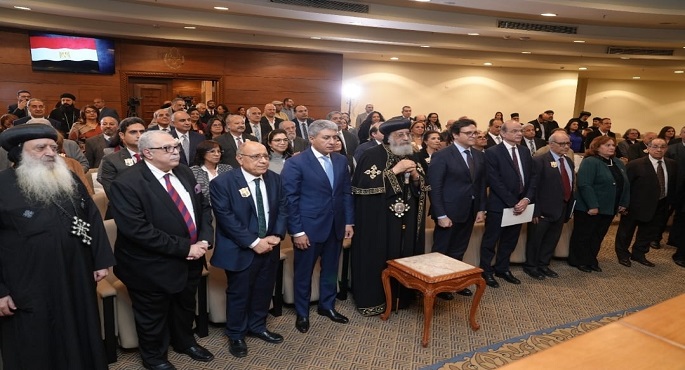 بالصور..وزير الثقافة يشارك في الاحتفال بمرور 70 عاماً على إنشاء معهد الدراسات القبطية