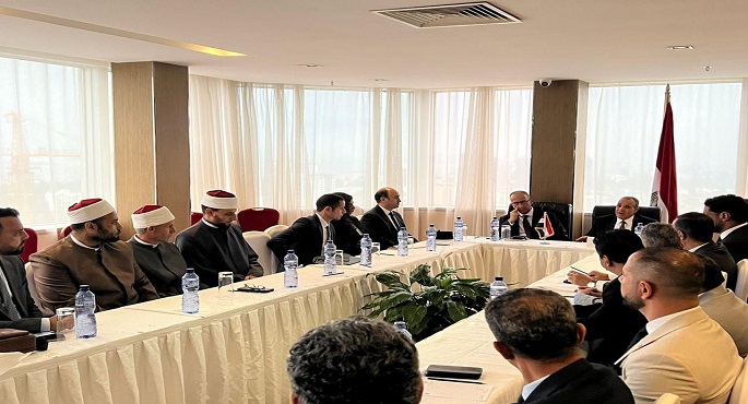 بالصور.. وزير الخارجية يلتقي مع أعضاء الجالية المصرية في الكونجو الديمقراطية