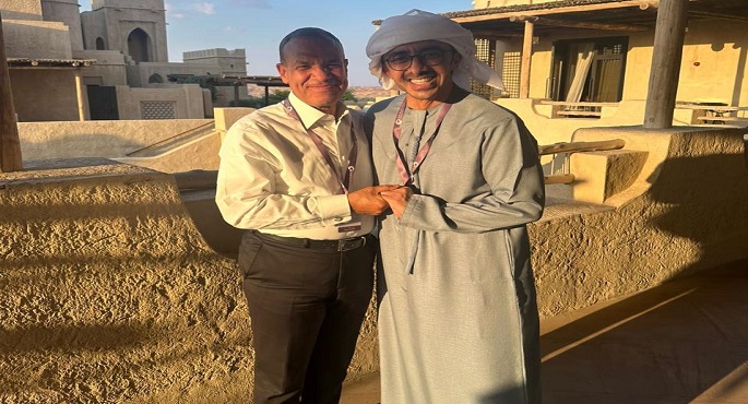 وزير الخارجية يبحث مع نظيره الإماراتي العلاقات المتنامية بين البلدين وتطورات الأزمة في غزة