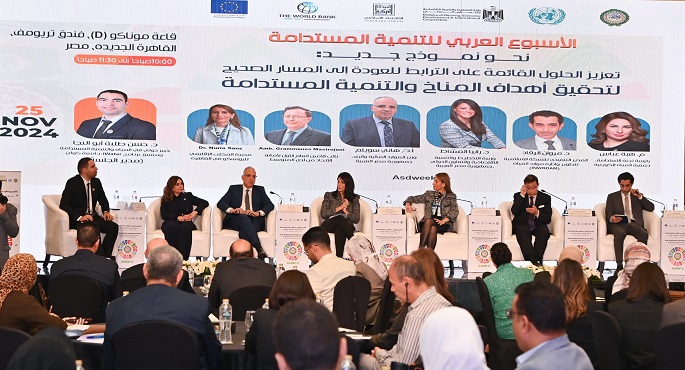 بالصور.. وزير الري : الدولة تبذل جهودا كبيرة في مجال معالجة مياه الصرف الزراعي
