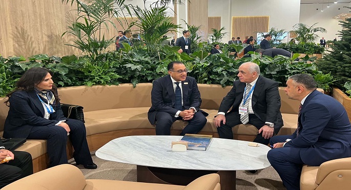 رئيس الوزراء يبحث مع رئيس وزراء أذربيجان التعاون الثنائي على هامش مؤتمر المناخ “COP29” بباكو